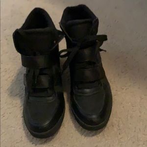 Wedge booties
